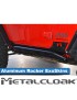 Nakladki progowe ExoSkin aluminiowe, para, JL 2D