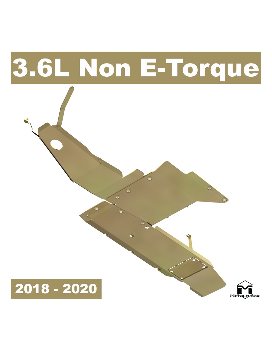 UnderCloak zintegrowany system oslon podwozia, JL 4D