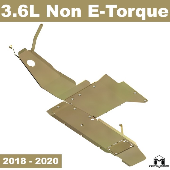 UnderCloak zintegrowany system oslon podwozia, JL 4D METALCLOAK - ujęcie 2