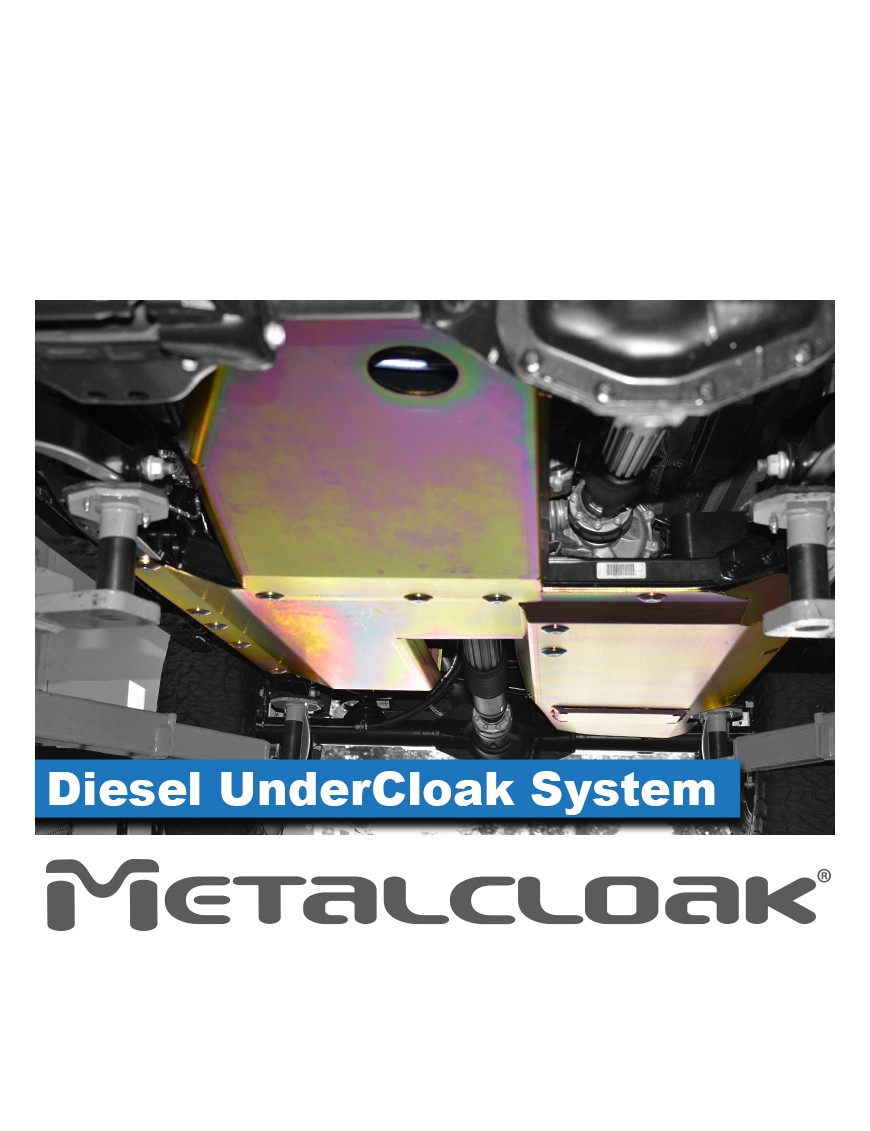 UnderCloak zintegrowany system oslon podwozia, JL 4D DIESEL