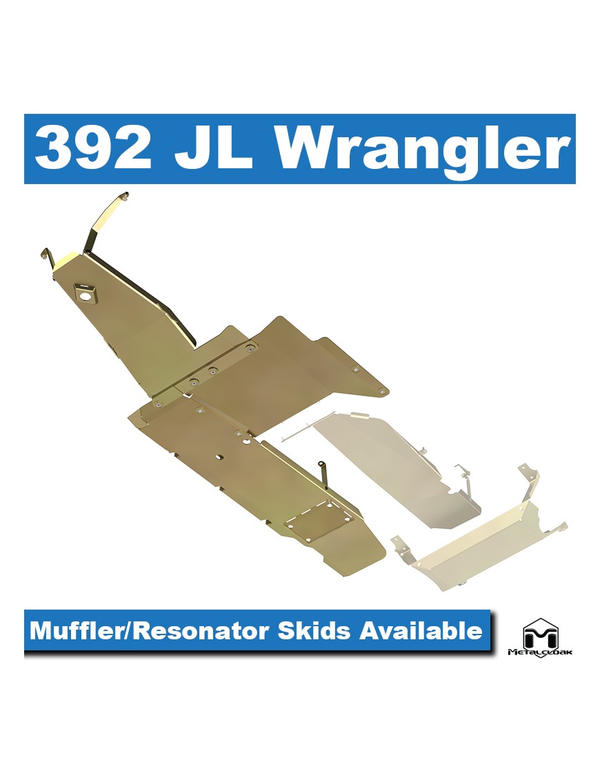 Oslona tlumika UnderCloak, JL Wrangler 392