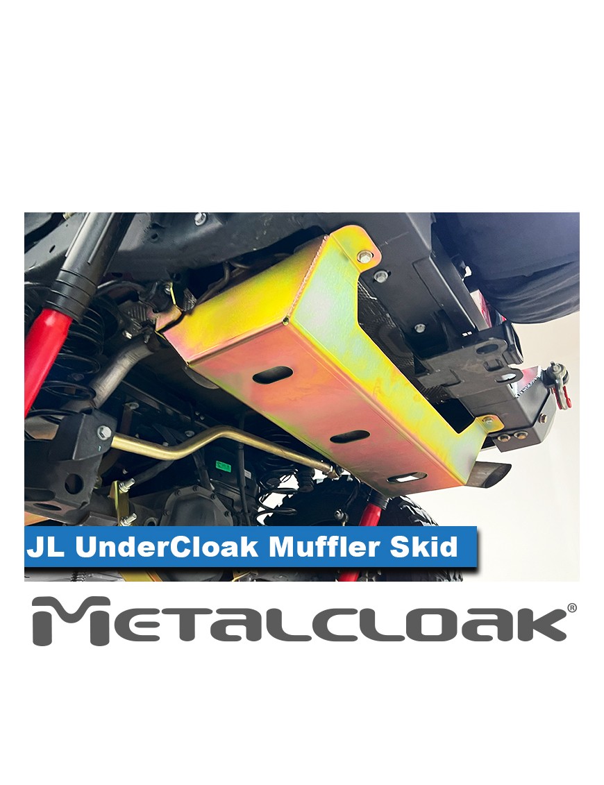 Oslona tlumika UnderCloak, JL Wrangler 3.6L / 2.0L / 4xe
