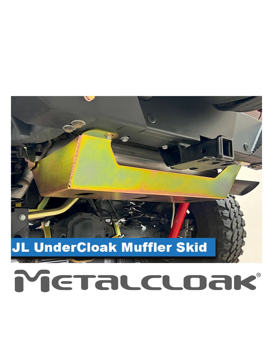 Oslona tlumika UnderCloak, JL Wrangler 3.6L / 2.0L / 4xe