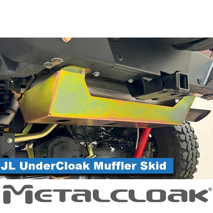 Oslona tlumika UnderCloak, JL Wrangler 3.6L / 2.0L / 4xe METALCLOAK - ujęcie 3