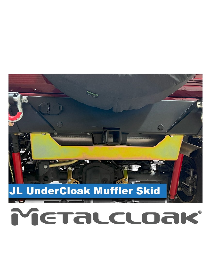 Oslona tlumika UnderCloak, JL Wrangler 3.6L / 2.0L / 4xe