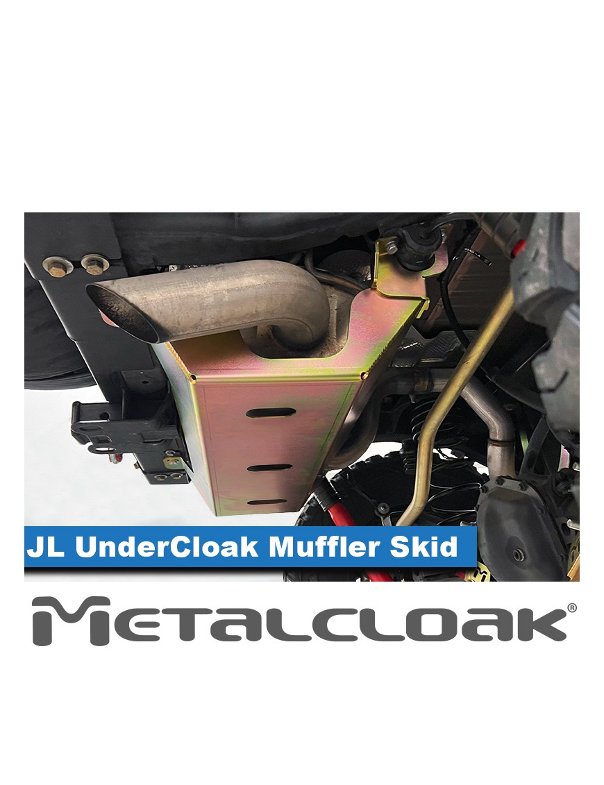 Oslona tlumika UnderCloak, JL Wrangler 3.6L / 2.0L / 4xe
