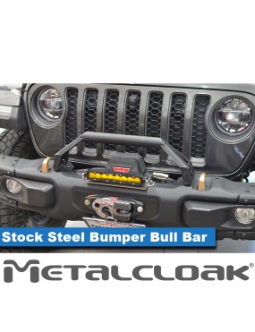 Bull Bar do fabrycznego zderzaka stalowego, JL/JT