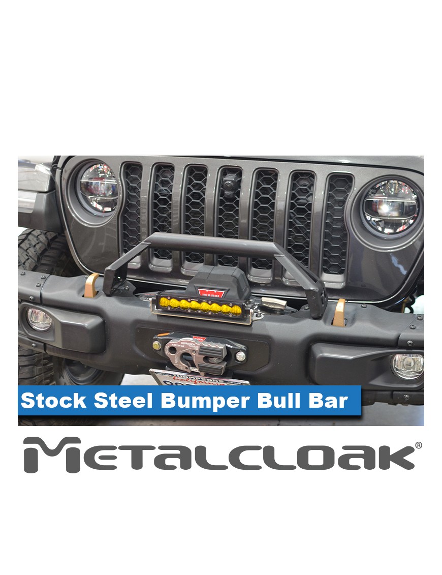 Bull Bar do fabrycznego zderzaka stalowego, JL/JT