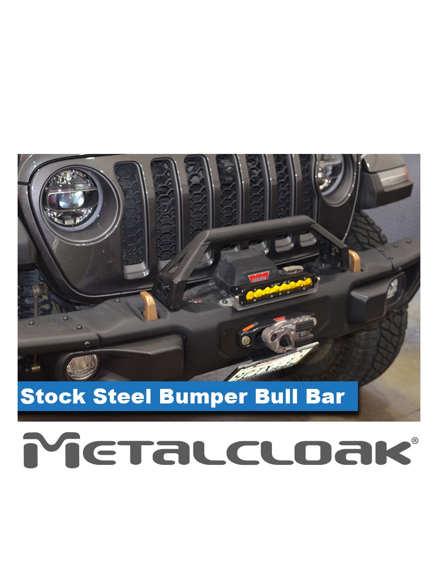 Bull Bar do fabrycznego zderzaka stalowego, JL/JT
