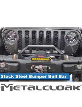 Bull Bar do fabrycznego zderzaka stalowego, JL/JT