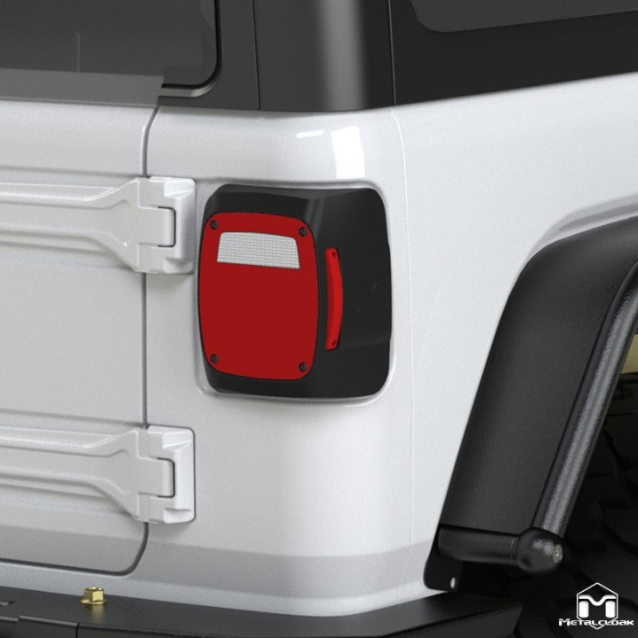Lampy tylne LED Lo-Profile w obudowie ASA, JL Wrangler METALCLOAK - ujęcie 2
