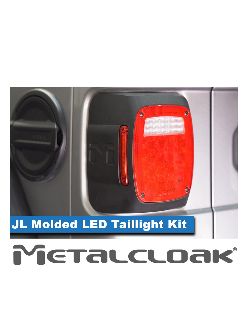 Lampy tylne LED Lo-Profile w obudowie ASA, JL Wrangler