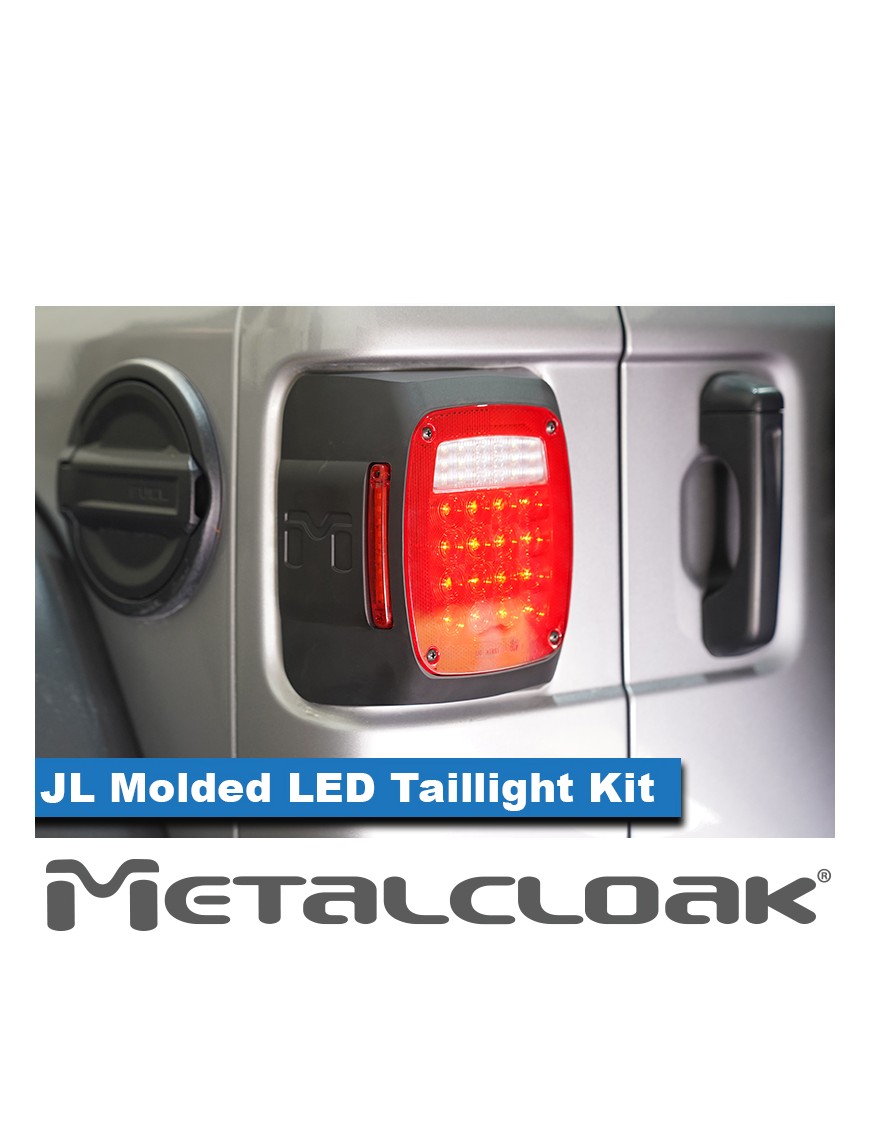 Lampy tylne LED Lo-Profile w obudowie ASA, JL Wrangler