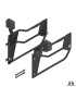 Drzwi rurowe Open Frame aluminiowe, przod, para, JL/JT