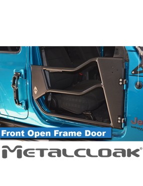 Drzwi rurowe Open Frame aluminiowe, przod, para, JL/JT