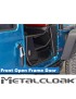 Drzwi rurowe Open Frame aluminiowe, przod, para, JL/JT