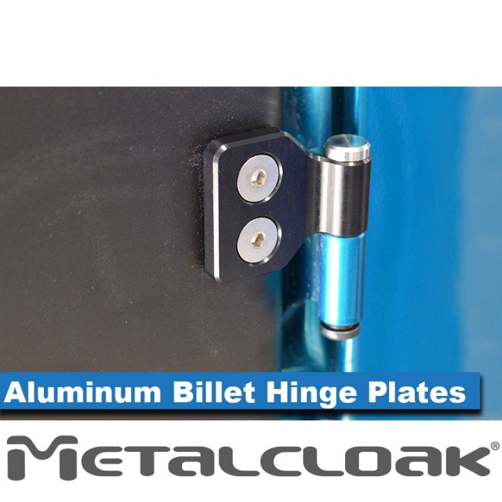 Drzwi rurowe Open Frame aluminiowe, tyl, para, JL/JT METALCLOAK - ujęcie 6