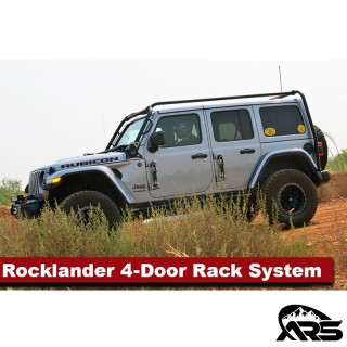Bagaznik dachowy Rocklander, kompletny system, JL 4D METALCLOAK - ujęcie 2