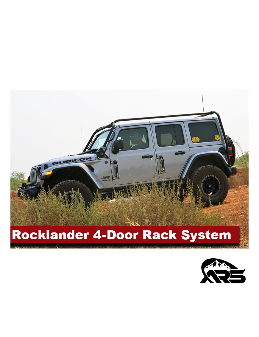 Bagaznik dachowy Rocklander, kompletny system, JL 4D