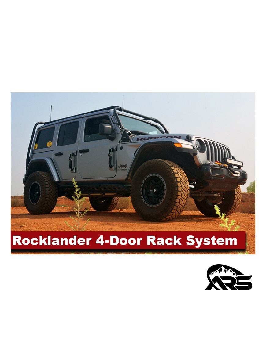 Bagaznik dachowy Rocklander, kompletny system, JL 4D