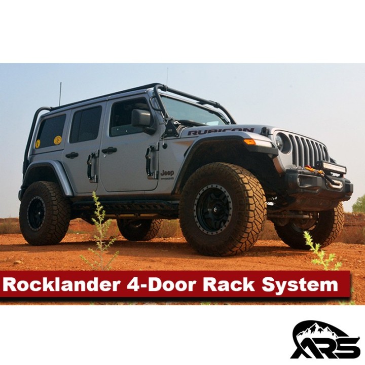 Bagaznik dachowy Rocklander, kompletny system, JL 4D METALCLOAK - ujęcie 3