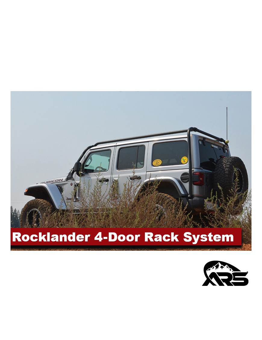 Bagaznik dachowy Rocklander, kompletny system, JL 4D