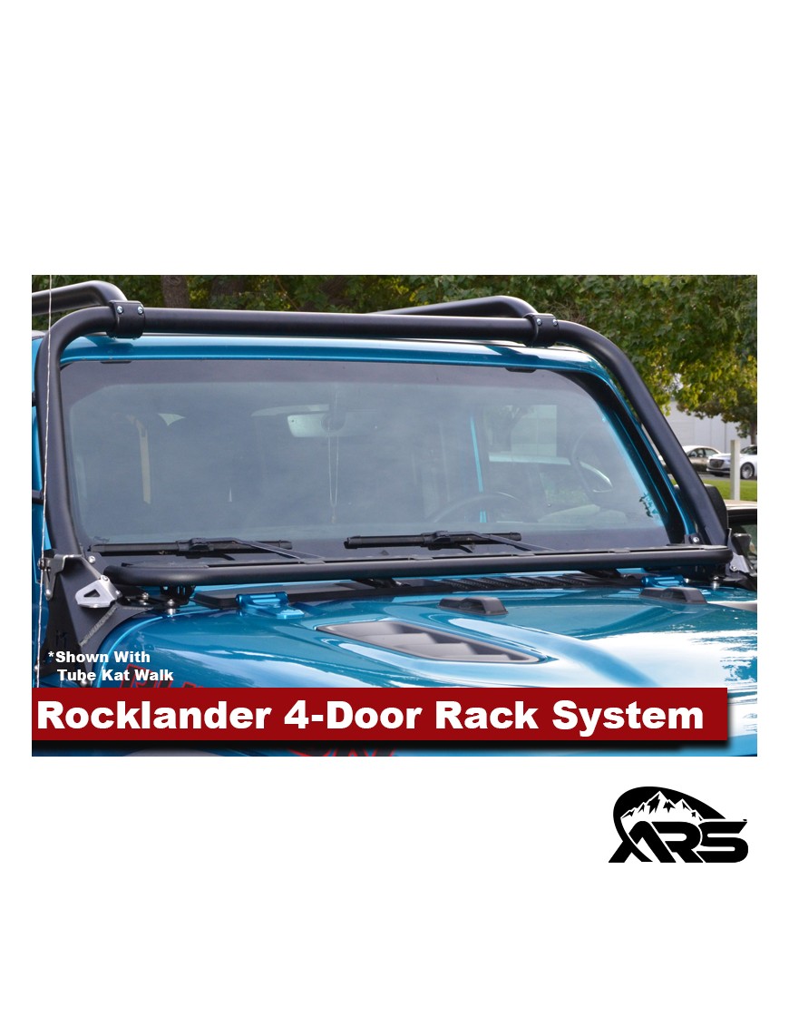 Bagaznik dachowy Rocklander, kompletny system, JL 4D