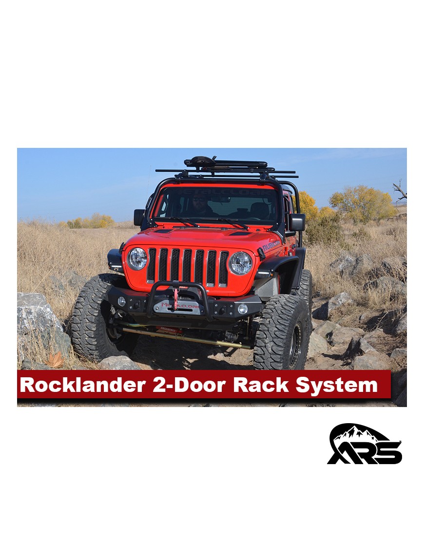 Bagaznik dachowy Rocklander, kompletny system, JL 2D
