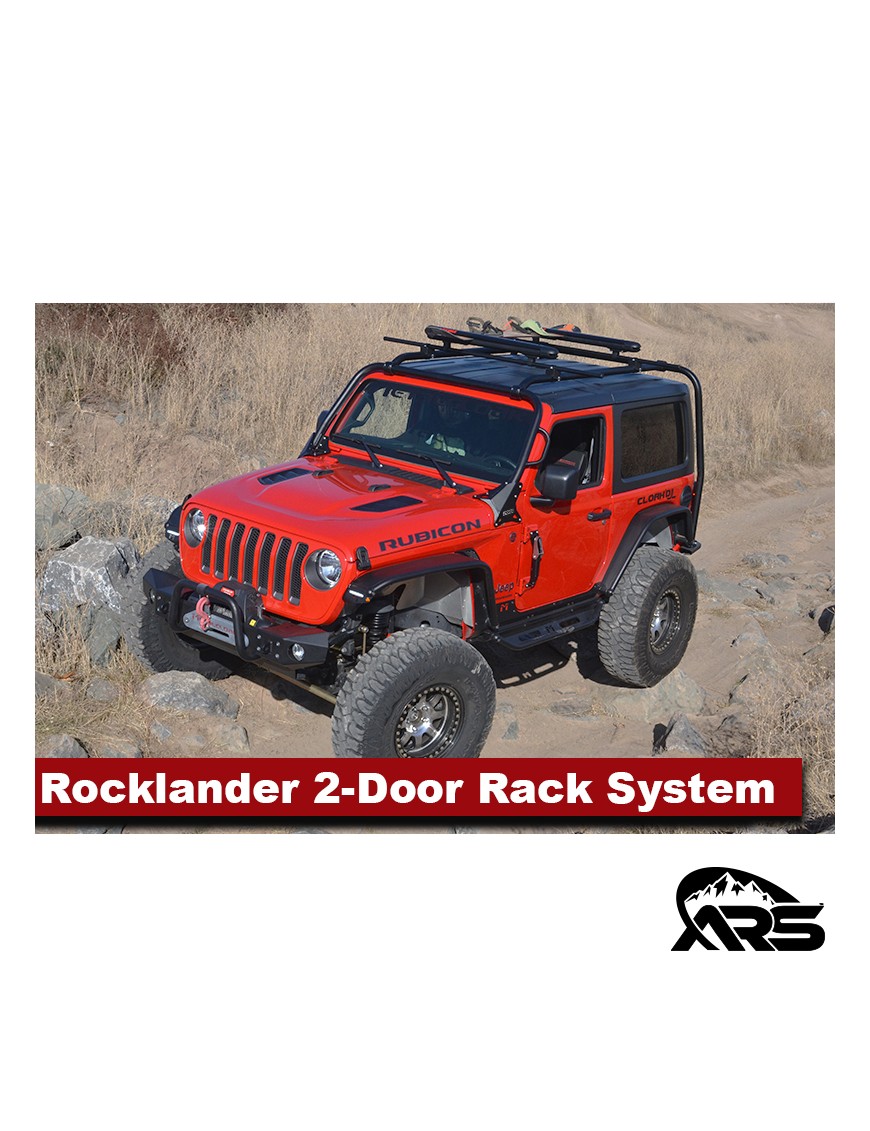 Bagaznik dachowy Rocklander, kompletny system, JL 2D