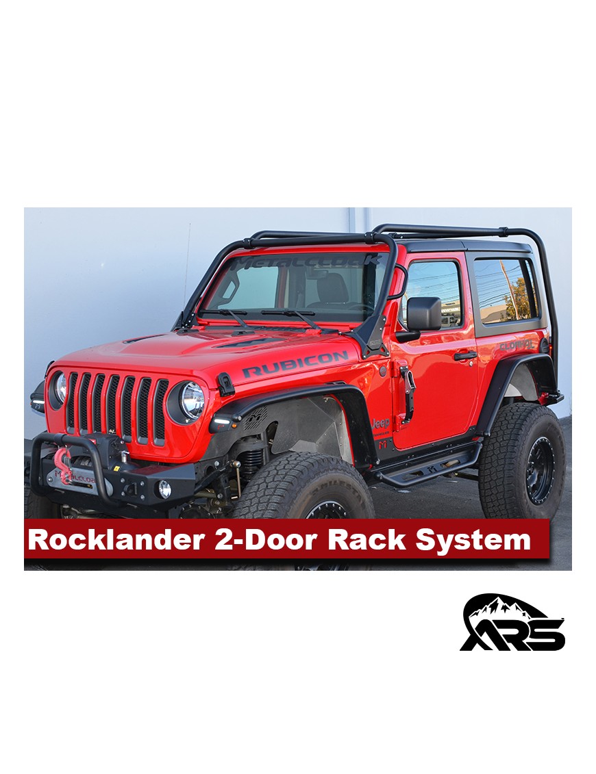 Bagaznik dachowy Rocklander, kompletny system, JL 2D