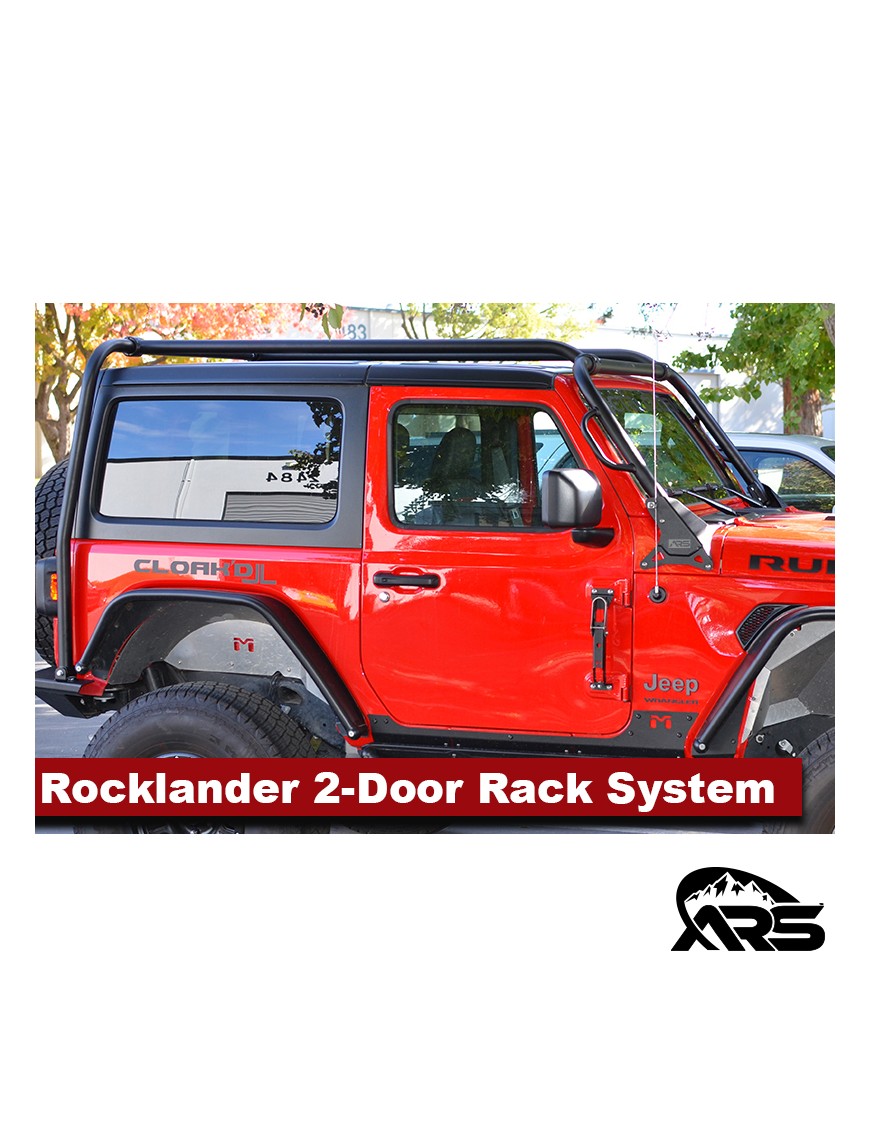 Bagaznik dachowy Rocklander, kompletny system, JL 2D