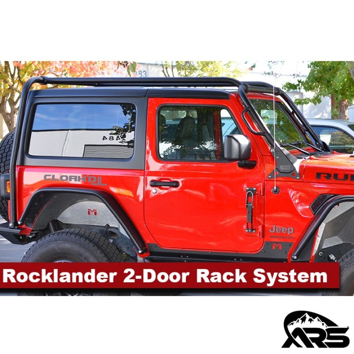 Bagaznik dachowy Rocklander, kompletny system, JL 2D METALCLOAK - ujęcie 6