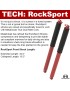 Amortyzatory tylne RockSport RED Long(er) Travel, para, JL Wrangler