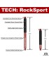 Amortyzatory tylne RockSport RED Long(er) Travel, para, JL Wrangler