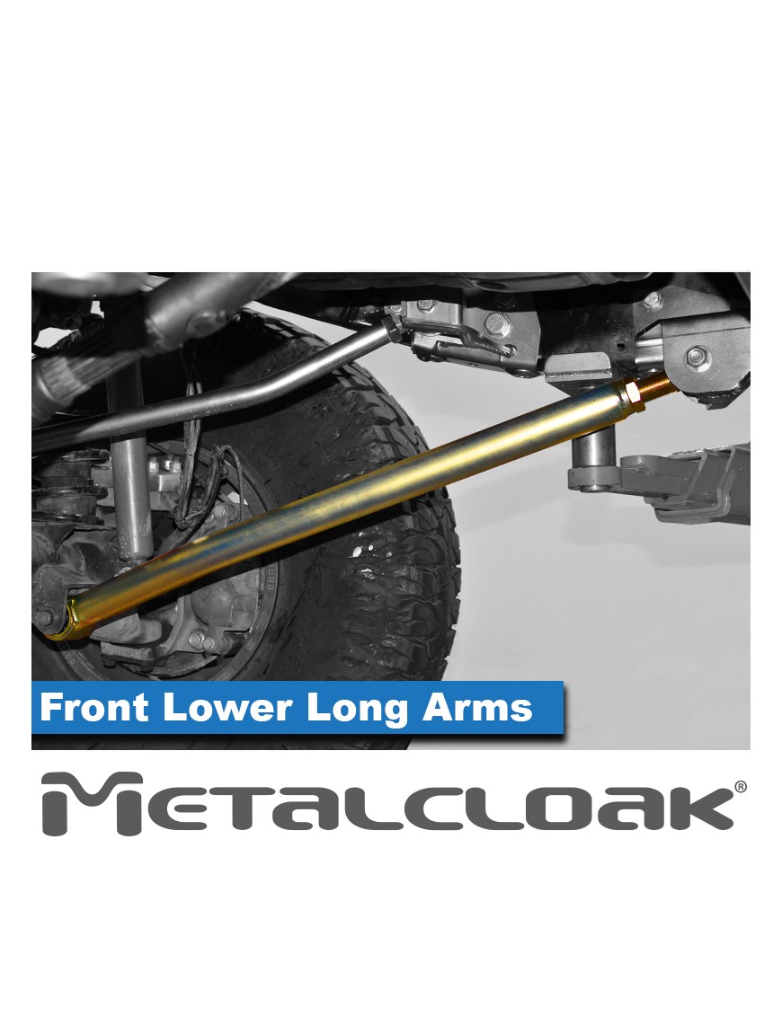 Dolne przednie wahacze Duroflex long arm 4-Link, para, JL 4D/JT