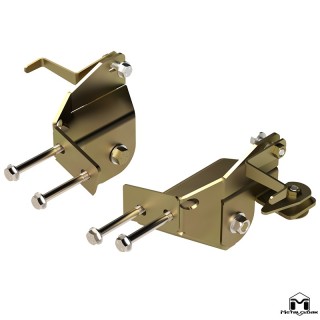 Wsporniki ramowe dolnych przednich wahaczy long arm, JL Wrangler METALCLOAK
