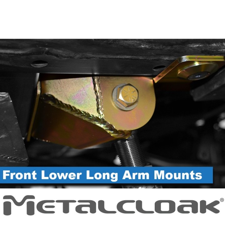 Wsporniki ramowe dolnych przednich wahaczy long arm, JL Wrangler METALCLOAK - ujęcie 4