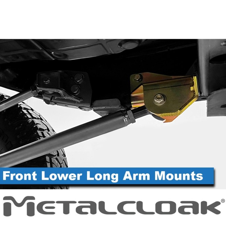 Wsporniki ramowe dolnych przednich wahaczy long arm, JL Wrangler METALCLOAK - ujęcie 5
