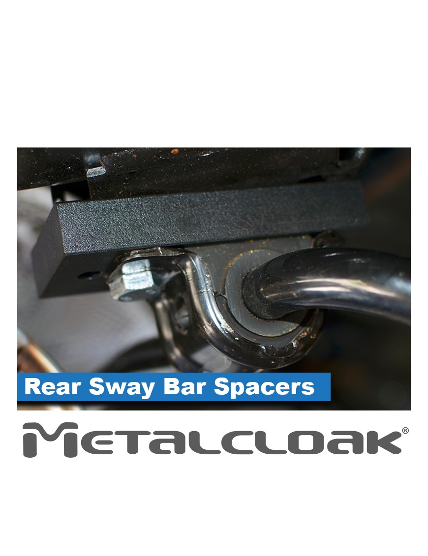 Zestaw dystansow obnizajacych stabilizator tylny 3/4", JL Wrangler
