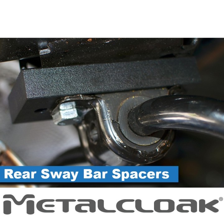 Zestaw dystansow obnizajacych stabilizator tylny 3/4", JL Wrangler METALCLOAK - ujęcie 2