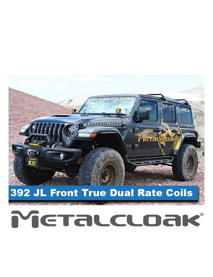 Sprezyny True Dual Rate przednie 4,5", para, JL Wrangler 392