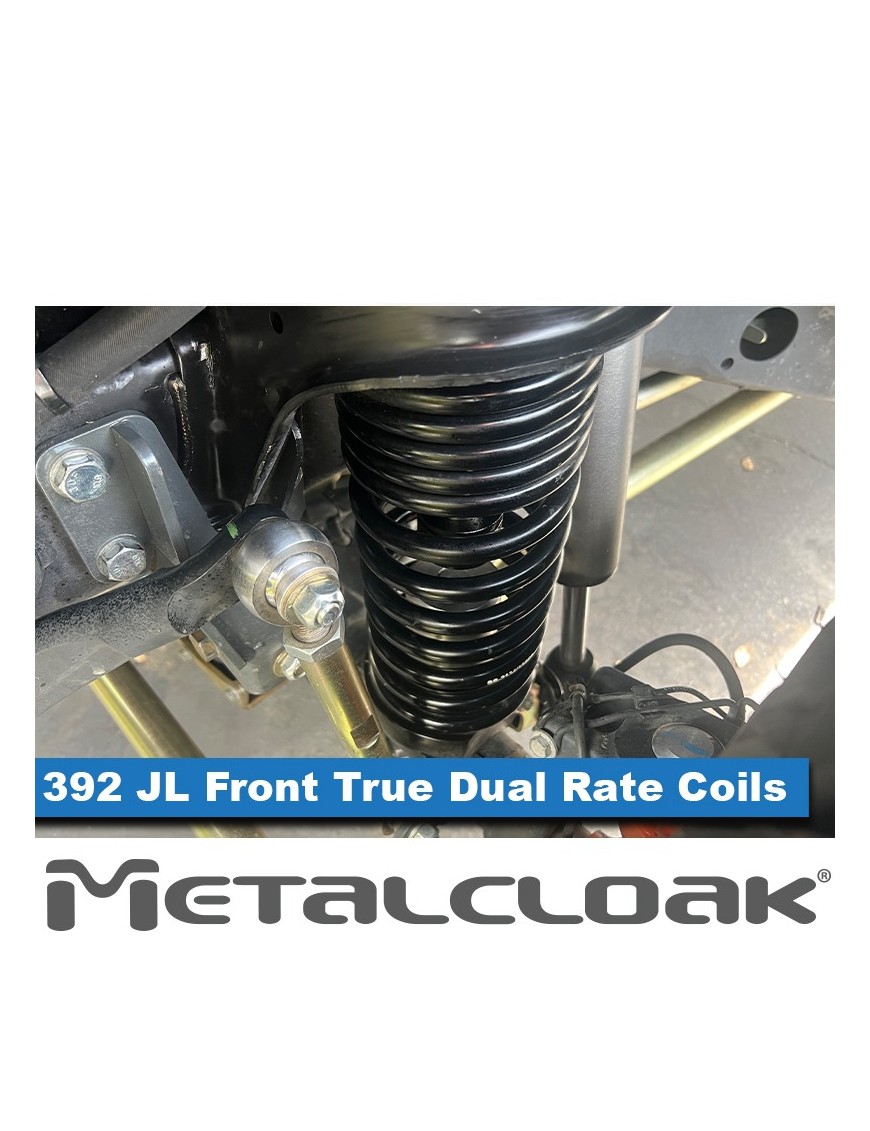 Sprezyny True Dual Rate przednie 4,5", para, JL Wrangler 392