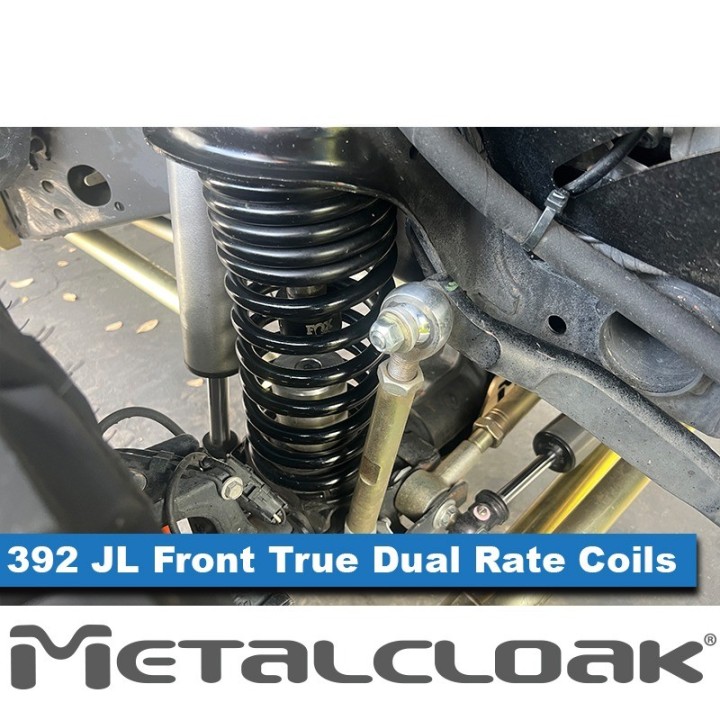 Sprezyny True Dual Rate przednie 4,5", para, JL Wrangler 392 METALCLOAK - ujęcie 4