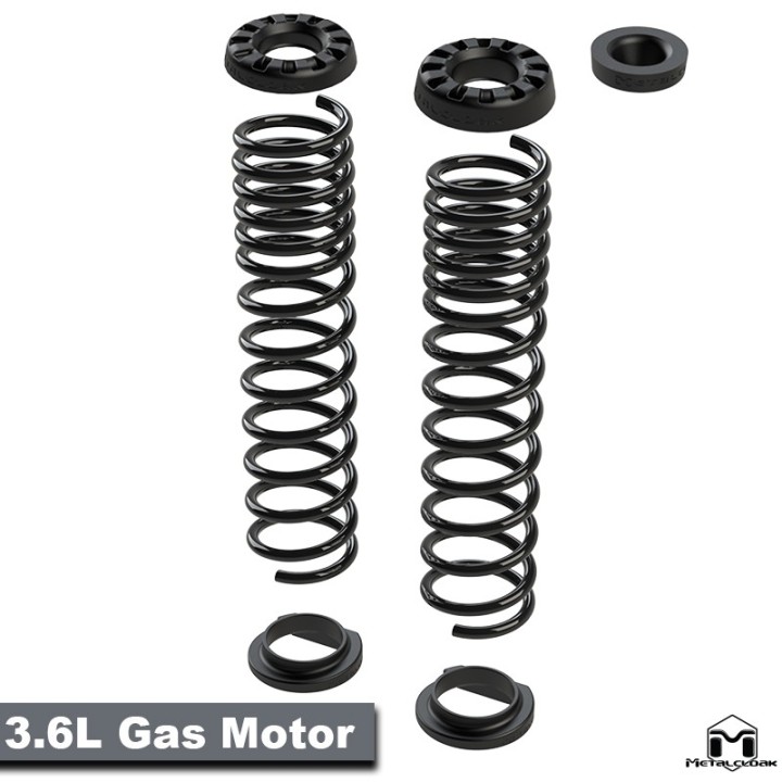 Sprezyny True Dual Rate przednie 4,5" (JL 4D) / 5,5" (JL 2D) / 3,5" (JT), para METALCLOAK - ujęcie 2