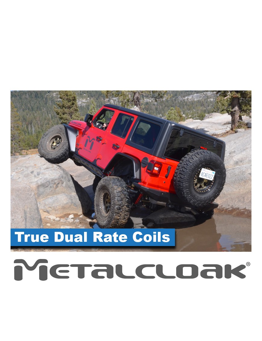 Sprezyny True Dual Rate tylne 4,5", para, JL Wrangler 4D