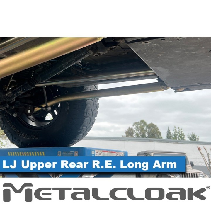 Gorne tylne wahacze long arm do zawieszenia Rubicon Express, LJ METALCLOAK - ujęcie 2