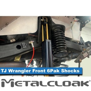 Amortyzatory 6Pak BLACK przednie 3,5", para, TJ/LJ METALCLOAK - ujęcie 2