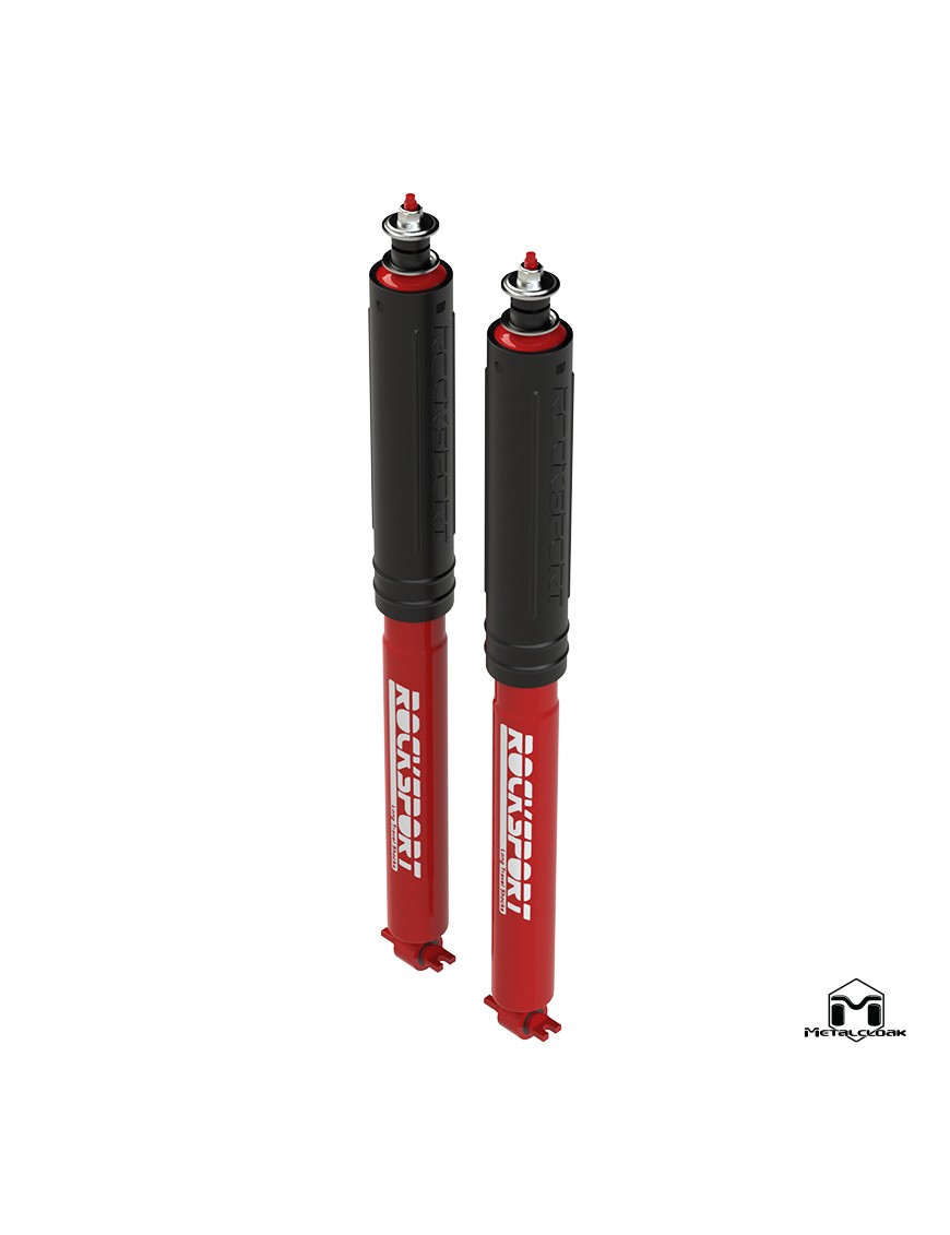 Amortyzatory RockSport RED Long Travel przednie, para, TJ/LJ
