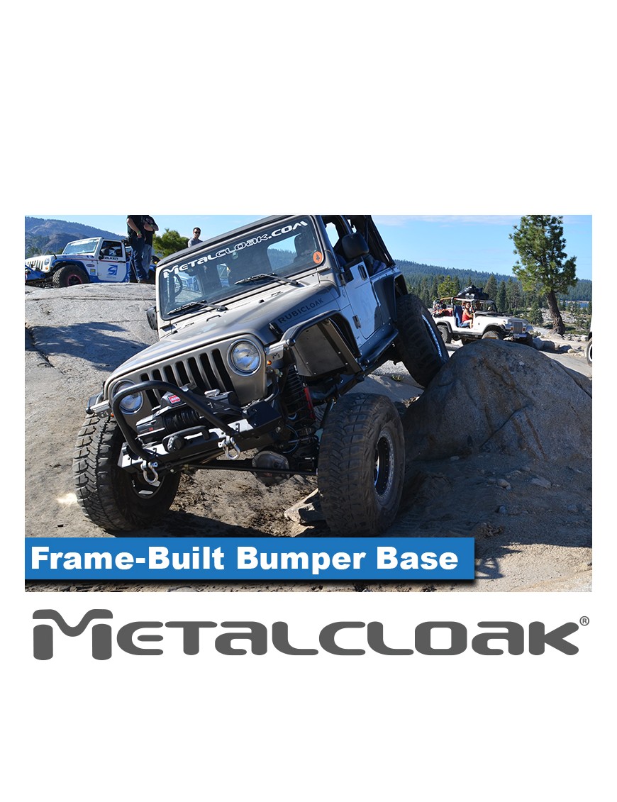 Baza zderzaka przedniego Frame-Built, stal walcowana na goraco, YJ/TJ/LJ