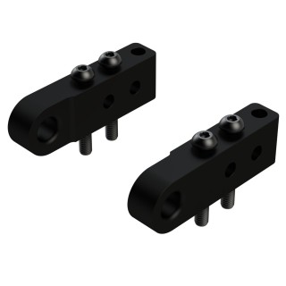 System szekli Hi-Mount do zderzaka Frame-Built, CJ/YJ/TJ/LJ METALCLOAK